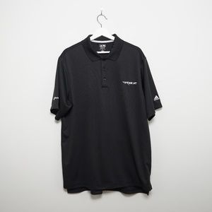 Adidas Men's Black Climalite Polo w RBZ Embroidery